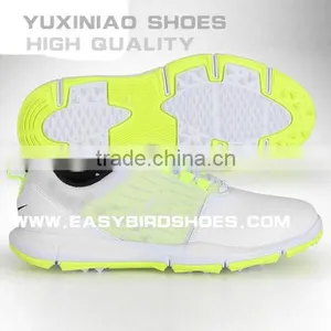 China Brand Top Layer Leather Golf Shoes Sneakers High Quality for Male, Men Sport Golf Shoes Business no Spike thumbnail-2