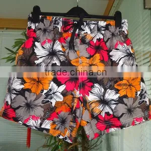 MICROFIRBE PRINTED SWIMMING SHORTS V375 thumbnail-1