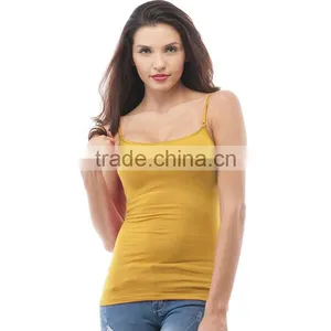 Bulk Blank Women Tank Top 95 Cotton 5 Spandex Ladies New Design Fashion Top thumbnail-6