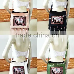Thai Embroidered HMONG Hill Tribe Tote Handbag thumbnail-1