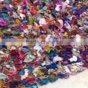 Handmade Recycled Chindi Shaggy Rugs thumbnail-6