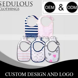 Personalized Double Layer Baby Bib 100% Cotton Front & 100% Polyster Back thumbnail-5