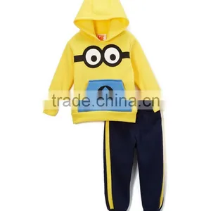 2017 Baby Wholesale Children's Toddler Boy Clothing Hoodies + Pants Custom Kids Clothes Set thumbnail-2