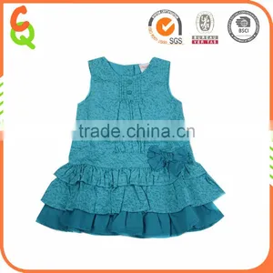 2016 New Summer Cute Baby Girl Wedding Princess Kids Dress thumbnail-1