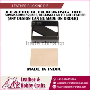 Accurate Finishing and Precise Dimension Leather Clicking Die for Leather Cutting thumbnail-1