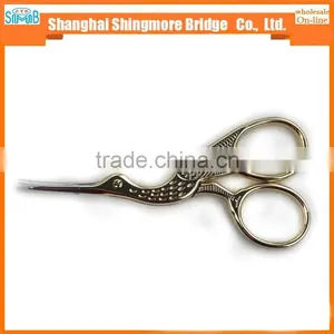 2017 China Supplier Hot Sales Good Quality Overgild Crane Scissors With Cheap Price thumbnail-1