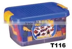 300pcs Wisdom PS Building Block With Bucket Set thumbnail-1