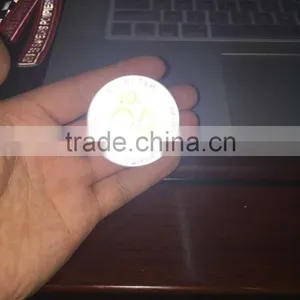 High Visible Custom Promotion Safety Custom Reflective Pin Badge thumbnail-3