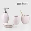 Custom 4 Piece Ceramic Bathroom Accessories Sets With Soap Dish thumbnail-1