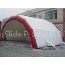 CE White Inflatable Party Tent With 3 Layers Fire Retardant 0.55mm PVC thumbnail-1