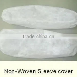 Disposable Nonwoven White PP Sleeve Cover thumbnail-1