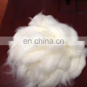 100% Chinese Sheep Wool Open Tops 19.5mic 45mm for Spinning Woolen Yarn thumbnail-1