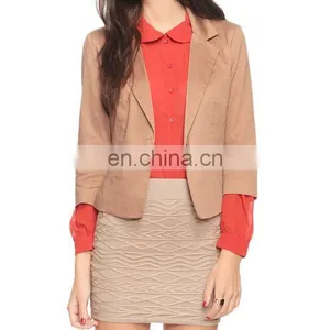 CHEFON Cropped Sleeve Blazer CFB030 thumbnail-1