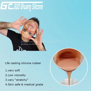 Medical Grade Platinum Cure Liquid Silicone for Lifecasting thumbnail-1