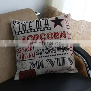 Customized New Design Sofa Chair Cushion Cover Fabric Fashion Handmade Linen Embroidery Cushion Cover thumbnail-5