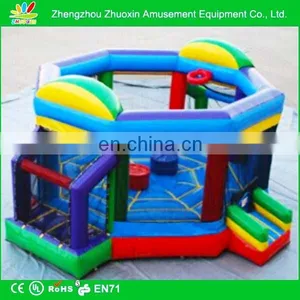 Inflatable Joust,Boxing Ring,Soccer & Basketball Adventure Minimum Space Required 28'L X 24'W X 15'H thumbnail-1