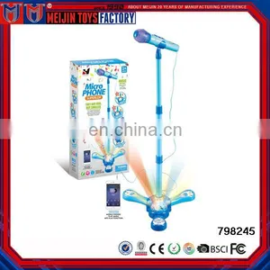 New Kids Light Music Battery Operated Microphone Toy for Play thumbnail-1