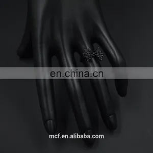 MCR-0045 Fashion Latest Black Novel Ring Designs for Women thumbnail-2