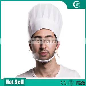 Nonwoven Disposable Chef Hat Cap thumbnail-3