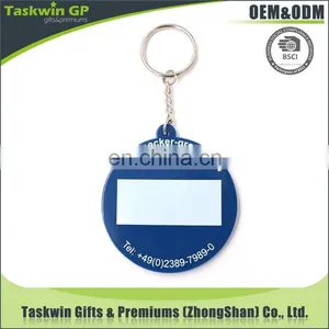 High Quality Custom Shape Soft Pvc Rubber Keychain Keyring for Promotion thumbnail-5