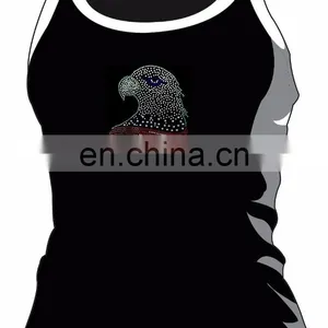 The Latest Design Crystal Eagle Head Transfer for Clothing thumbnail-2