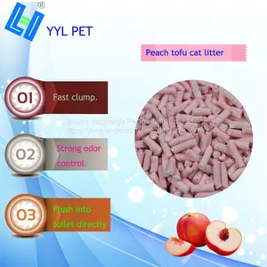 Pet Product: Hot Sell Tofu Cat Litter With Peach Scent thumbnail-1