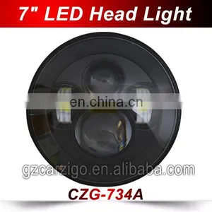USA Hot Selling Product IP67 7 Inch Round Light for 4X4 Jeep Wrangler off Road thumbnail-2