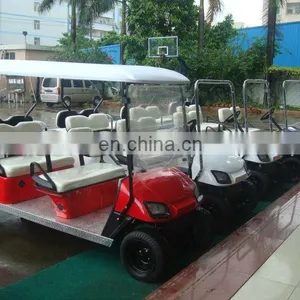 Classical Design 6 Seater Golf Cart Electric Passenger School Bus Whosale|AX-B4+2 thumbnail-3