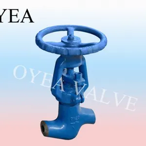 ANSI GB JIS DIN High Pressure High Temperature Wcb Cast Steel Forged Steel Stainless Steel Power Station Globe Valve thumbnail-1