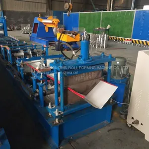 Steel Metal Roof Ridge Cap Tile Cold Roll Forming Machine thumbnail-5