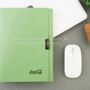 2020 New 6 Ring Bind Notebook Custom a5 Planner Kraft Diary Calendar Card Holder Logo Printing Notebook thumbnail-1