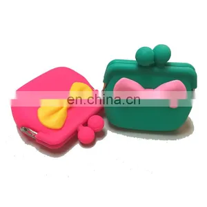Kisslock Lady Fashion Coin Purse Customized Women Silicone Change Purse Wallet thumbnail-7