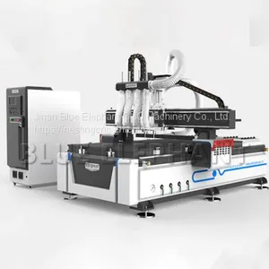 ELECNC-1325 Multi-head 4 Axis CNC Router thumbnail-1