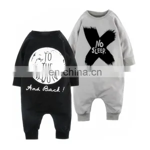 Baby Clothes Romper Cotton Interesting Printing Autumn Winter Baby Romper thumbnail-1