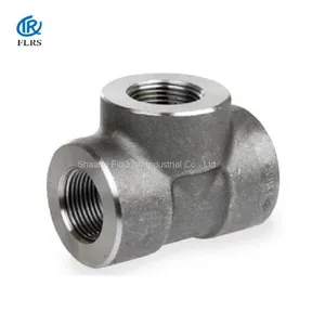 High Pressure Forged Steel Pipe Fitting/ ASME B16.11 Equal Tee thumbnail-2