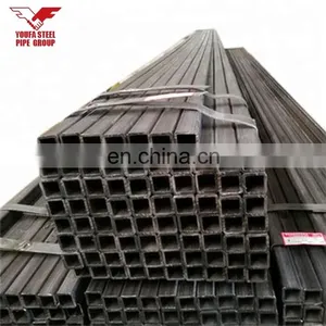 Low Price Black Welded Square Steel Tube thumbnail-1