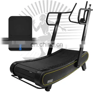 Air Runner Smoothly Sports Treadmill Commercial Manual Treadmill Innovation Curved Treadmill for Gym thumbnail-2