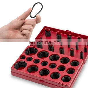 Wholesale Price Heat Resistance Rubber O Ring Box Silicone FKM NBR FFKM EPDM HNBR O-Ring Kit VMQ Buna FPM Kalrez Oring Kit thumbnail-4