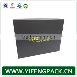 Customized Matt Black Packaging Paper Gift Corrugated Box Makers thumbnail-4