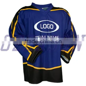 Exported Training Blank Custom Design Ice Hockey Jersey Wear for Hot Sale in Usa Supplier's Choice thumbnail-2