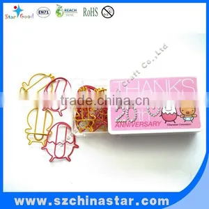 Excellent Quality Small Square PP Box Paper Clip thumbnail-6