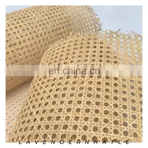 Outdoor Natural/ Bleached Raw Rattan Cane Webbing Roll From Professional Viet Nam Factory for Chair Table Ceiling Wall thumbnail-3