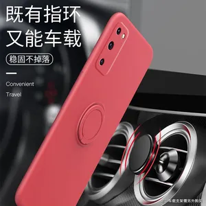 Wholesale A12 A42 A22 A13 A23 A20 A30 Seminal Foramen Mobile Phone Case Silicon Ring Holder for Samsung S20 Ultra S20 S30 thumbnail-5