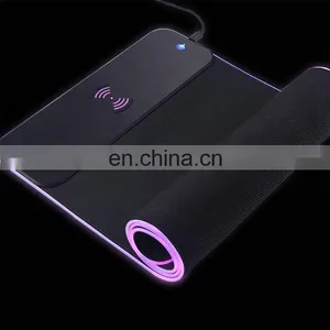 Mousepads Led Wireless Charger Leather Extended Xxl Gamer Custom Logo Printed Customised Gaming Large Rgb Mouse Pad thumbnail-1