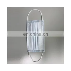 Non-woven Mask 3-layer Surgical Disposable Surgical Mask Disposable Medical Face Masks With Ear Hooks thumbnail-3