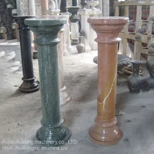 Hualong Machinery Automatic Stone Lathe Cutting Machine Profiling/Railing Granite/Marble Column thumbnail-4