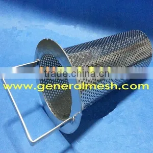Perforated Metal Basket Strainer and CYLINDER | Generalmesh thumbnail-2