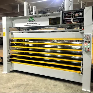 Woodworking Hydraulic Hot Press Machine for Fire-proofing Floor, Door, Furniture thumbnail-1
