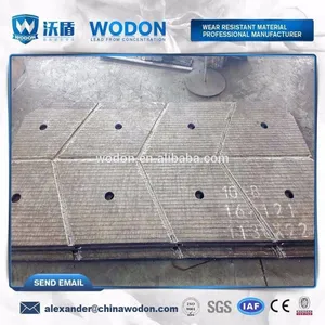 Chromium Carbide Overlay Wear Plate Steel Heat Resistance for Mining Cement and Power Conveyor thumbnail-5