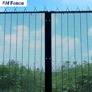 High Quality PVC Coated Security Fence/ Clear View Clearvu Anti-Climb 358 Fence Sustainable thumbnail-5